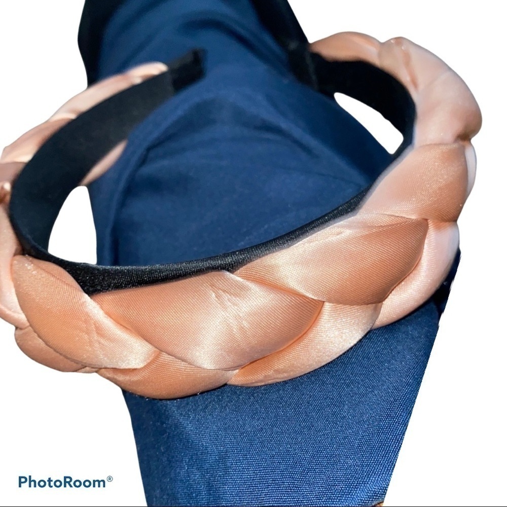 Fashion satin feel elegant braided headband